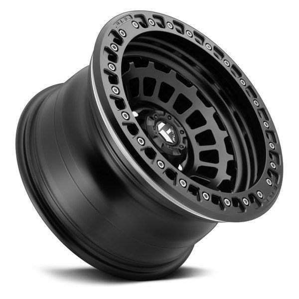 FUEL® D101 BEADLOCK ZEPHYR 1PC Wheels - Matte Black with Matte Black