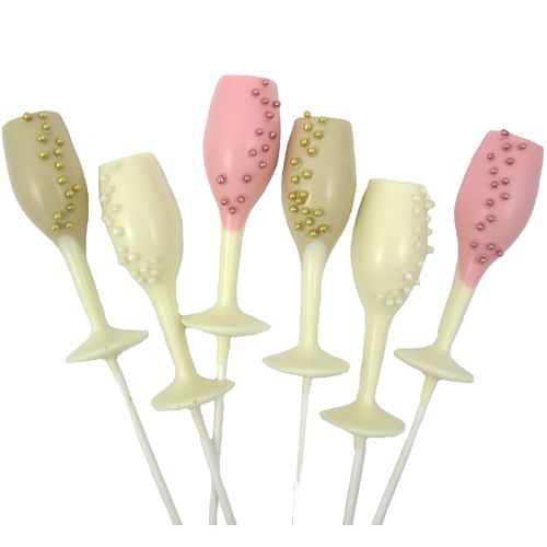 Champagne Gl Lollipop Chocolate Mold Http Www Fancyflours Champagne Gl Lollipop Chocolate Mold Http Www Fancyflours Product Wedding Party Theme I Do Pinterest