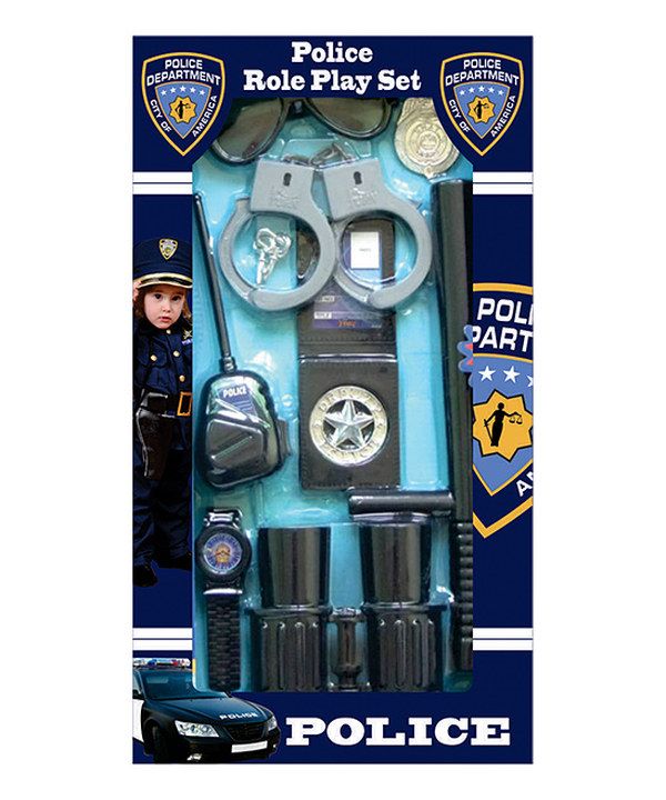 toy police car with policeman