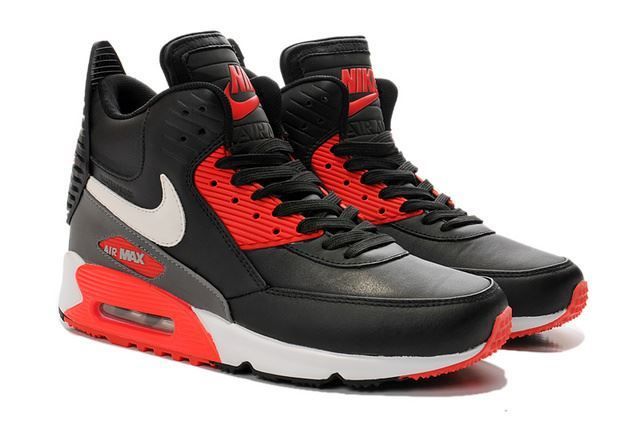 nike air max 90 sneakerboot red NIKE MEN'S AIR MAX 90 SNEAKERBOOT WINTER NEWBOX MULTIPLE