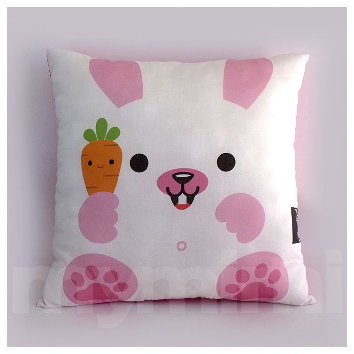 20+ cool bunny gifts for Easter baskets Bunny DIY Pillow Cover | Pillows, Diy