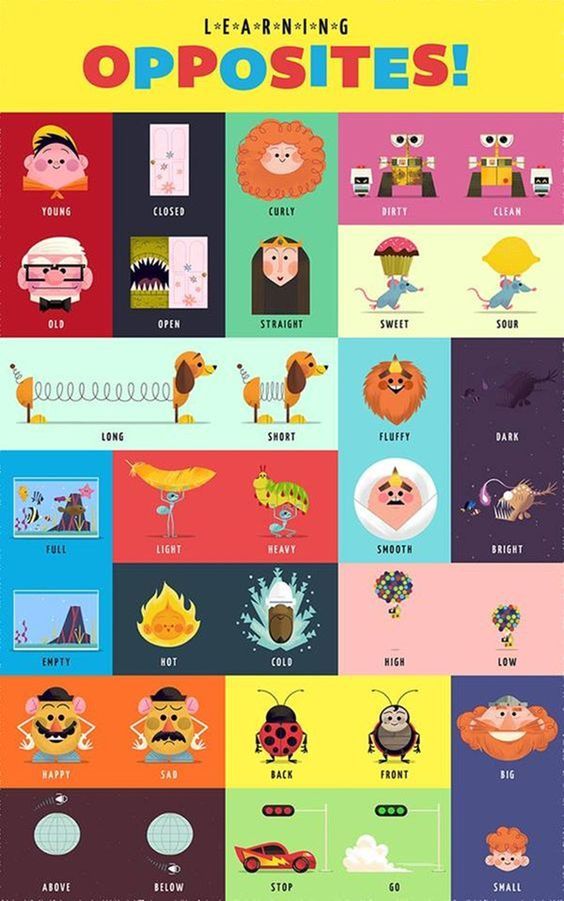 Pin by Autumn Pallman on Opposites Toddler learning activities