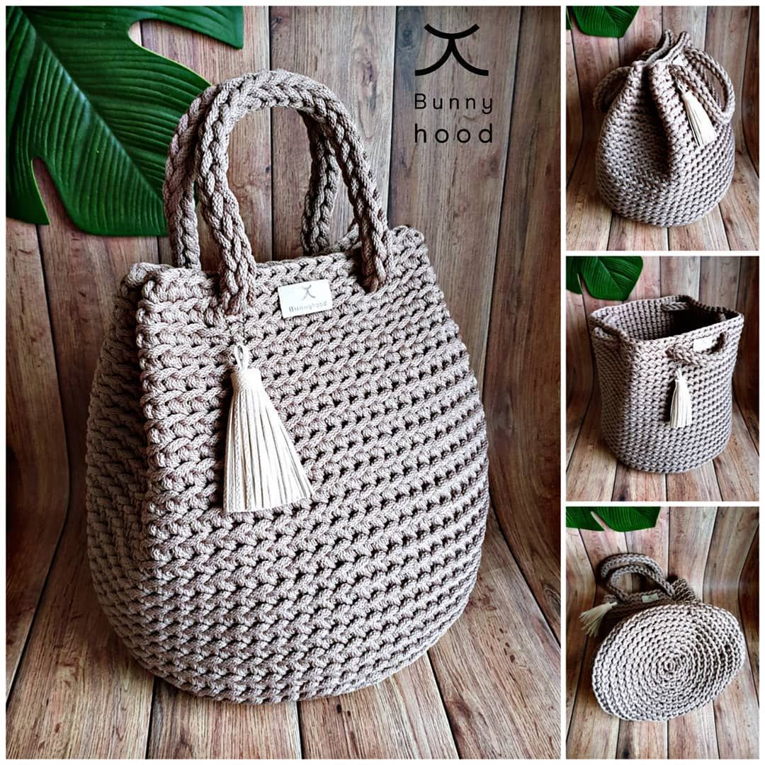 Crochet Bag Pattern Tote, Crochet Backpack, Free Crochet Pattern, Knit Crochet, Crochet Patterns, Crochet Stitches, Crotchet Bags, Crochet Bags Purses, Crochet Handbags