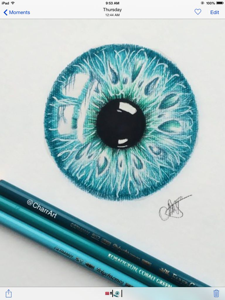 Eye art | Eye art, Pencil art drawings, Color pencil art Unique Eye Drawings