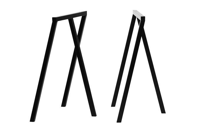 Bukke, loop stand frame, hay, boligindretning, indretning, bolig ... Brugskunst på spisebord