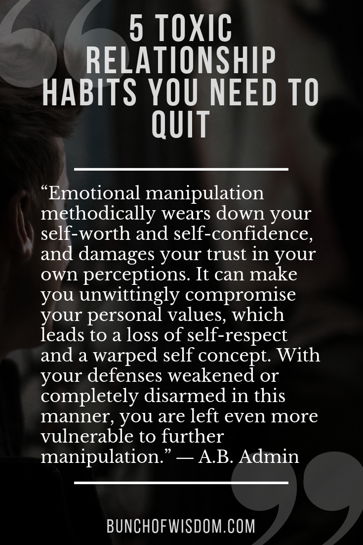 emotional manipulation dating