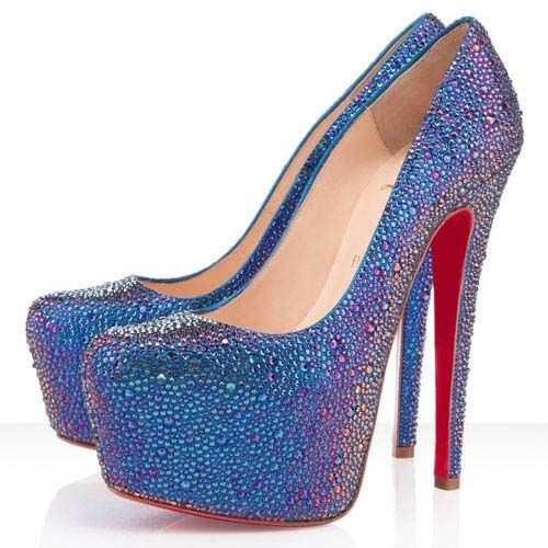 Christian Louboutin Platforms azul Christian Louboutin Platforms azul