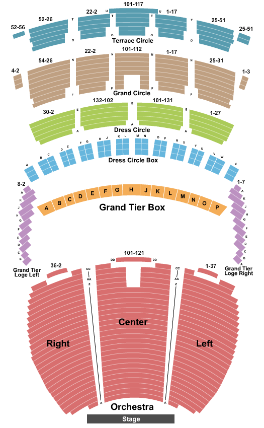 st louis powell symphony hall seating chart di 2020 josephine louis theater seating chart