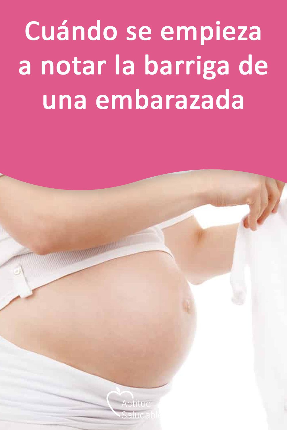 Barriga a notar embarazo empieza cuando