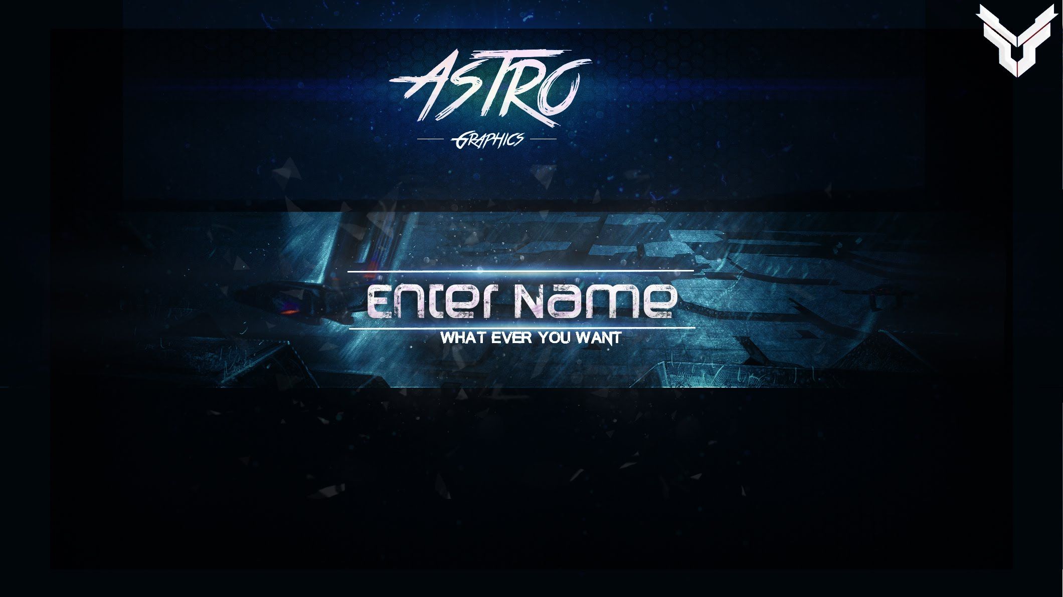 youtube banner template photoshop