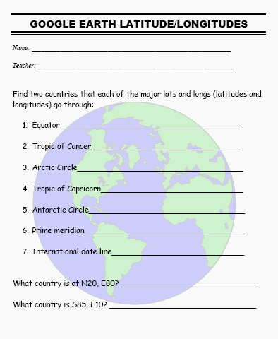 How to Teach Geography with Google Earth–Part I