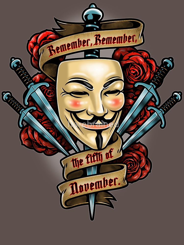 'Fifth of November' TShirt by harebrained V de vingança