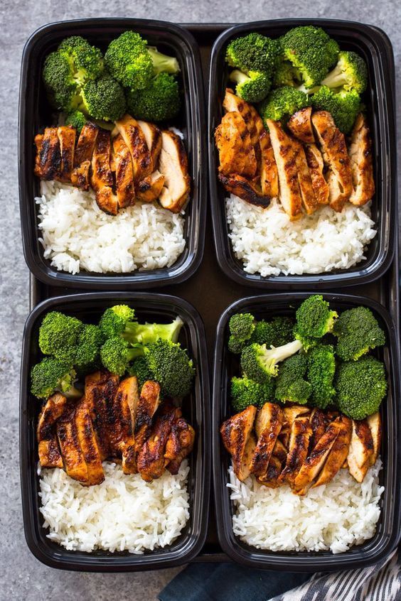 20 Minute Meal-Prep Chicken, Rice and Broccoli 20 Minute Meal-Prep Chicken, Rice and Broccoli