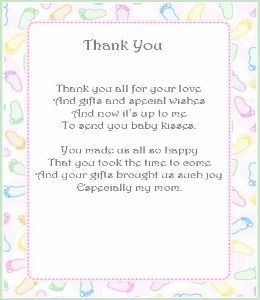 thank you poems from baby i know i already pinned this but cant baby thank you notes