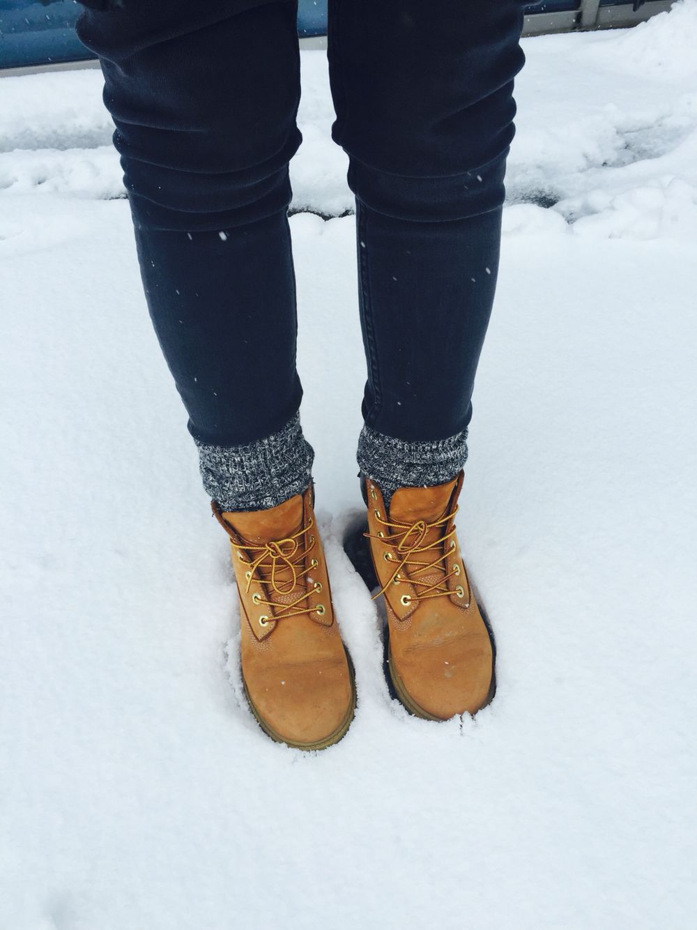 Timberland Boots And Grey Socks Vintage Winteroutfit Snow Beautifulsocks Boots Timberland Boots Beautiful Socks