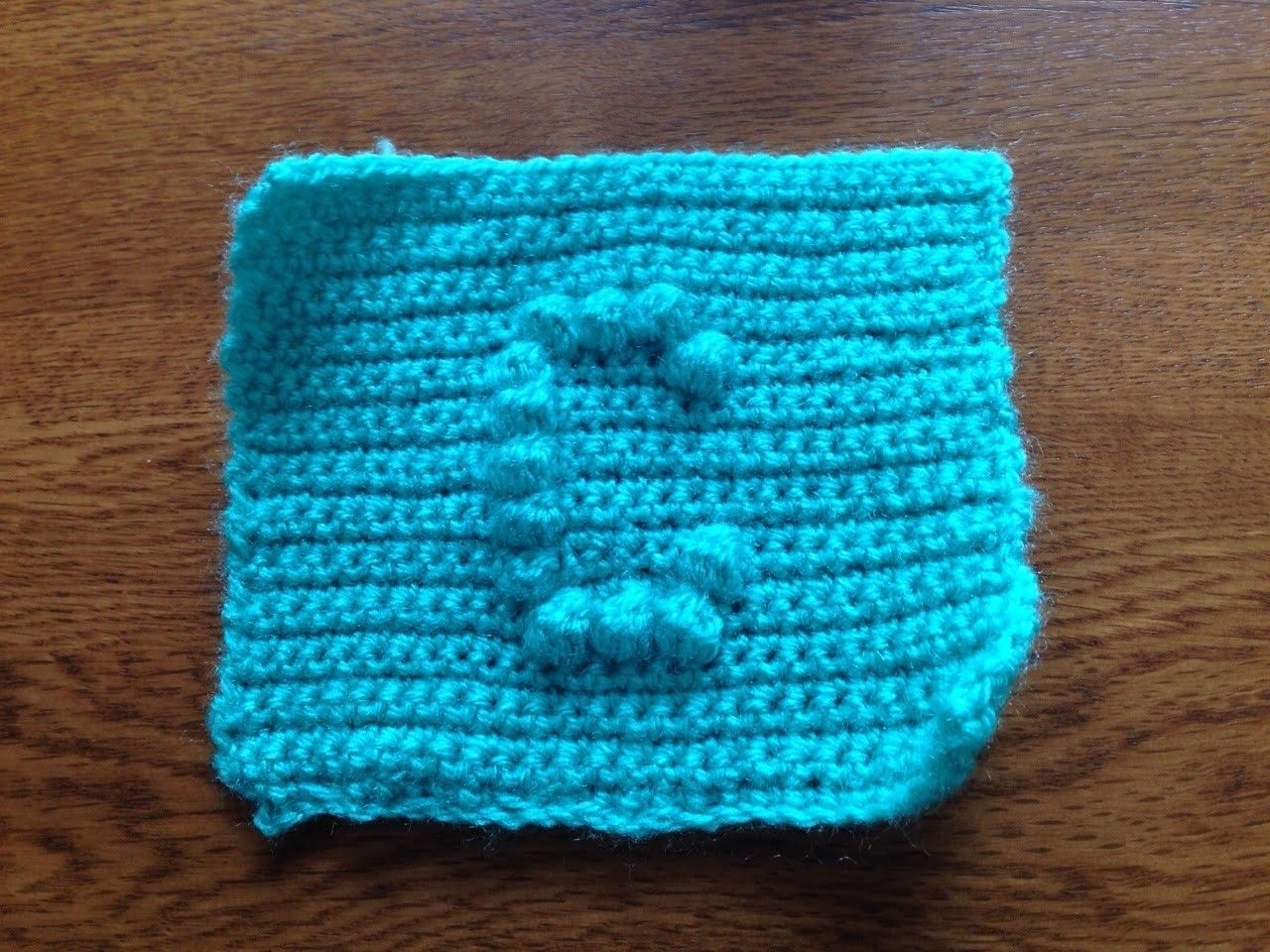how to crochet a square with a bobble chart letter c crochet
