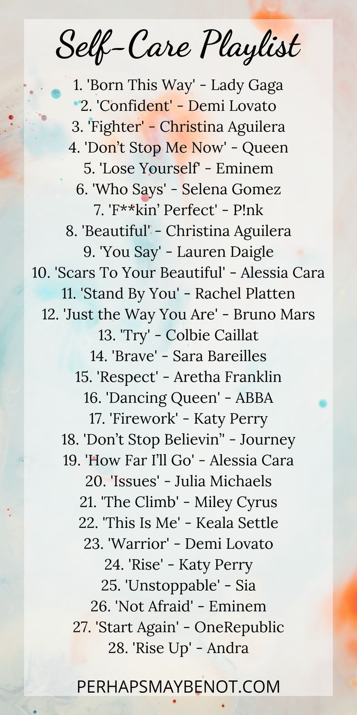 If you're in the need of a pick-me-up after a particularly hard day or week, then grab this playlist I made on Spotify. It has 45 empowering songs that will boost your spirits and clear your mind. #selfcare #playlist Music Mood, Mood Songs, Good Vibe Songs, Positive Songs, Positive Quotes, Empowering Songs, Empowering Tattoos, Self Care Bullet Journal, Feeling Song