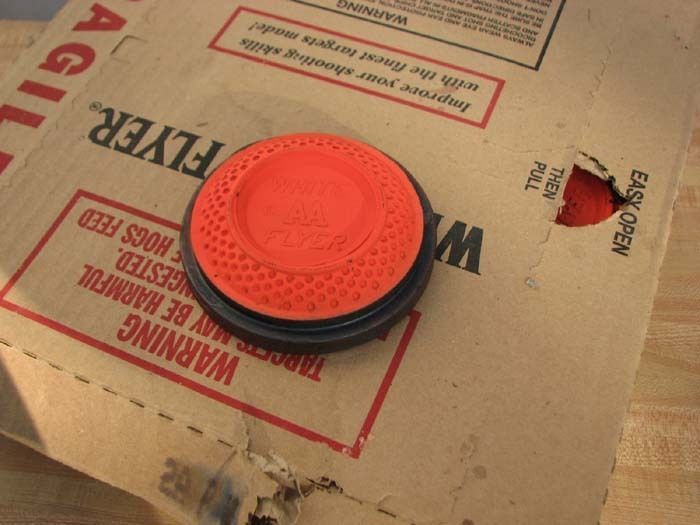 skeet and trap shooting 111292 case 90 white flyer orange dome white flyer targets per case