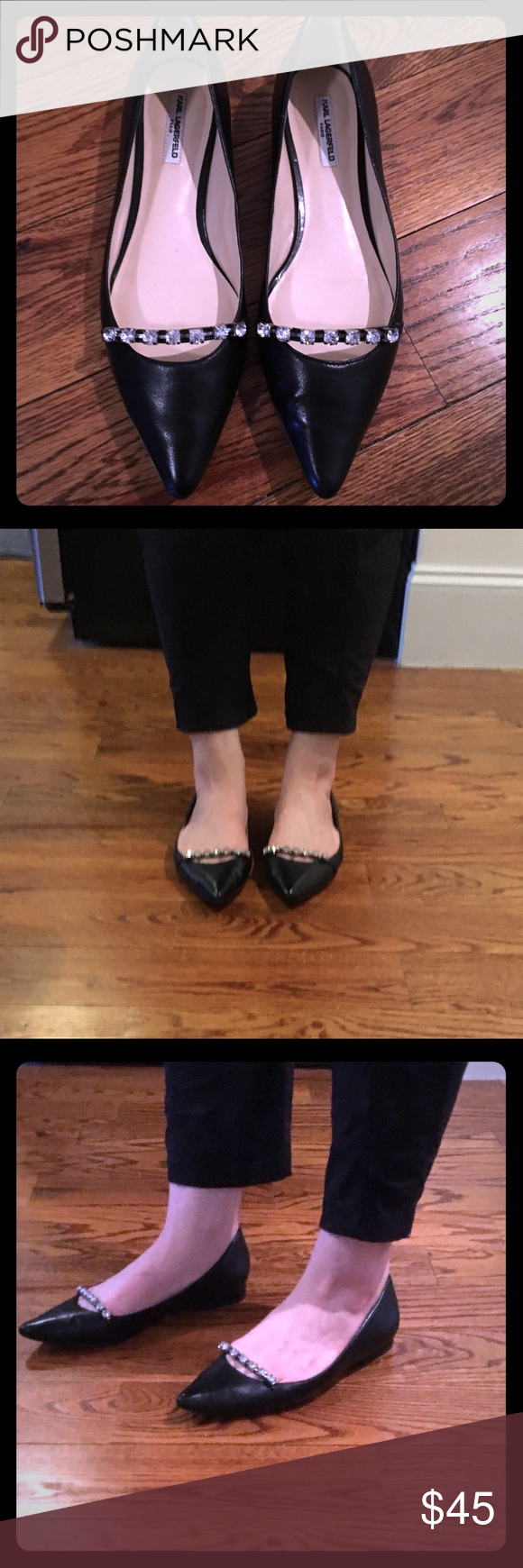 karl lagerfeld paris flats