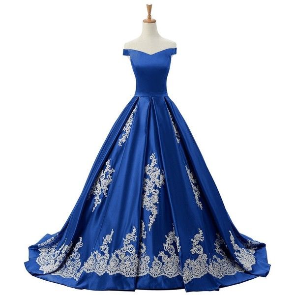 Blue Ball Gowns