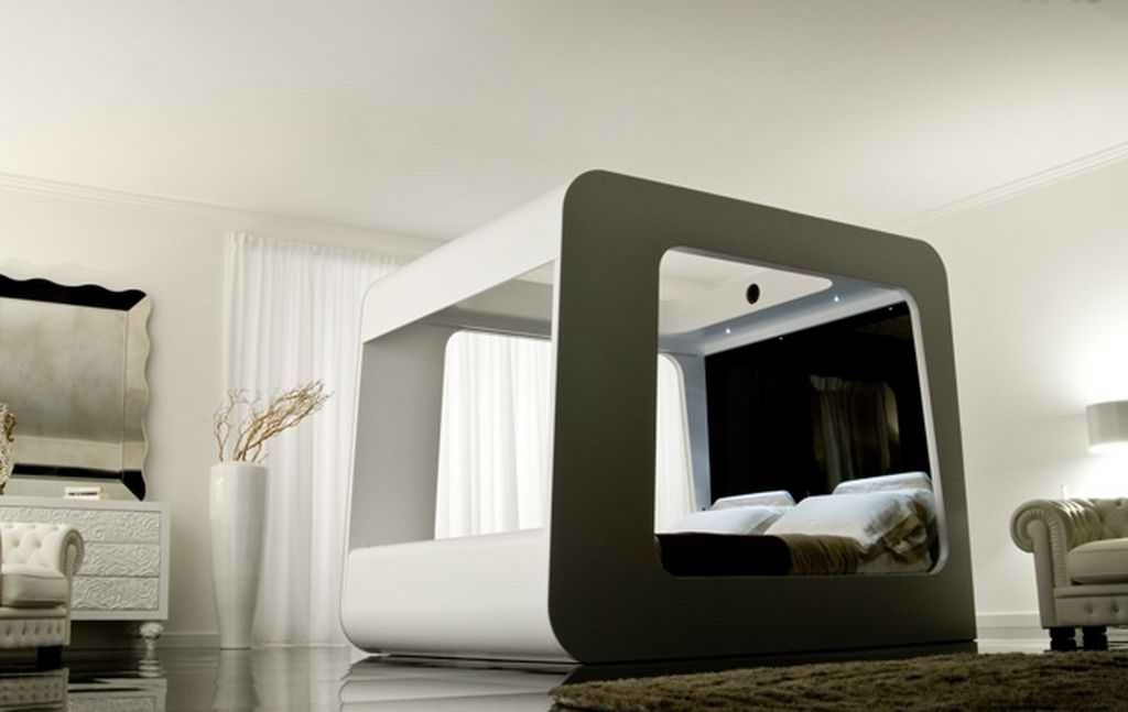 futuristic bed