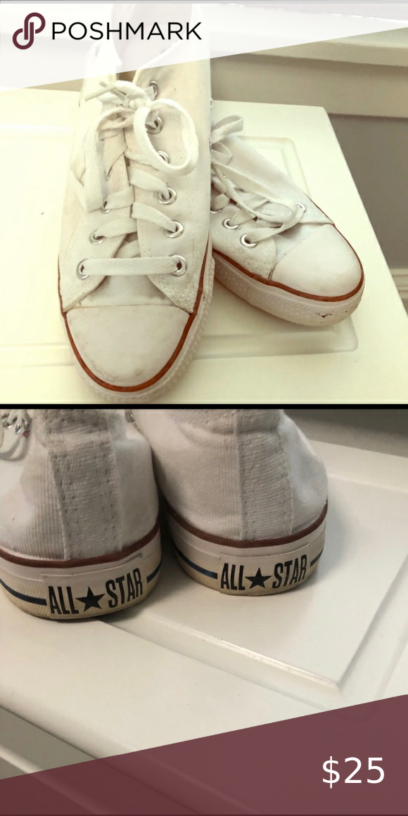 Short White Converse Chuck Taylors Converse Chuck Taylor White White Converse Chucks Converse