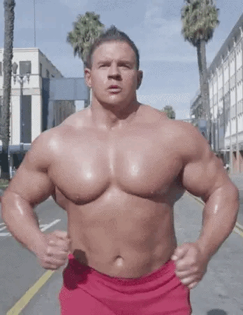 Massive Muscle Man Pec Bounce Massive Muscle Man Pec Bounce
