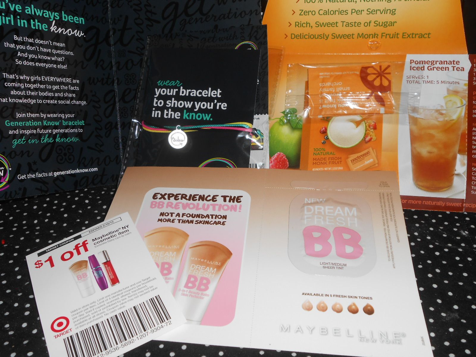 Today's mail call (1/25/13)! Nectresse, BB Cream, and a bracelet from U Today's mail call (1/25/13)! Nectresse, BB Cream, and a bracelet from U