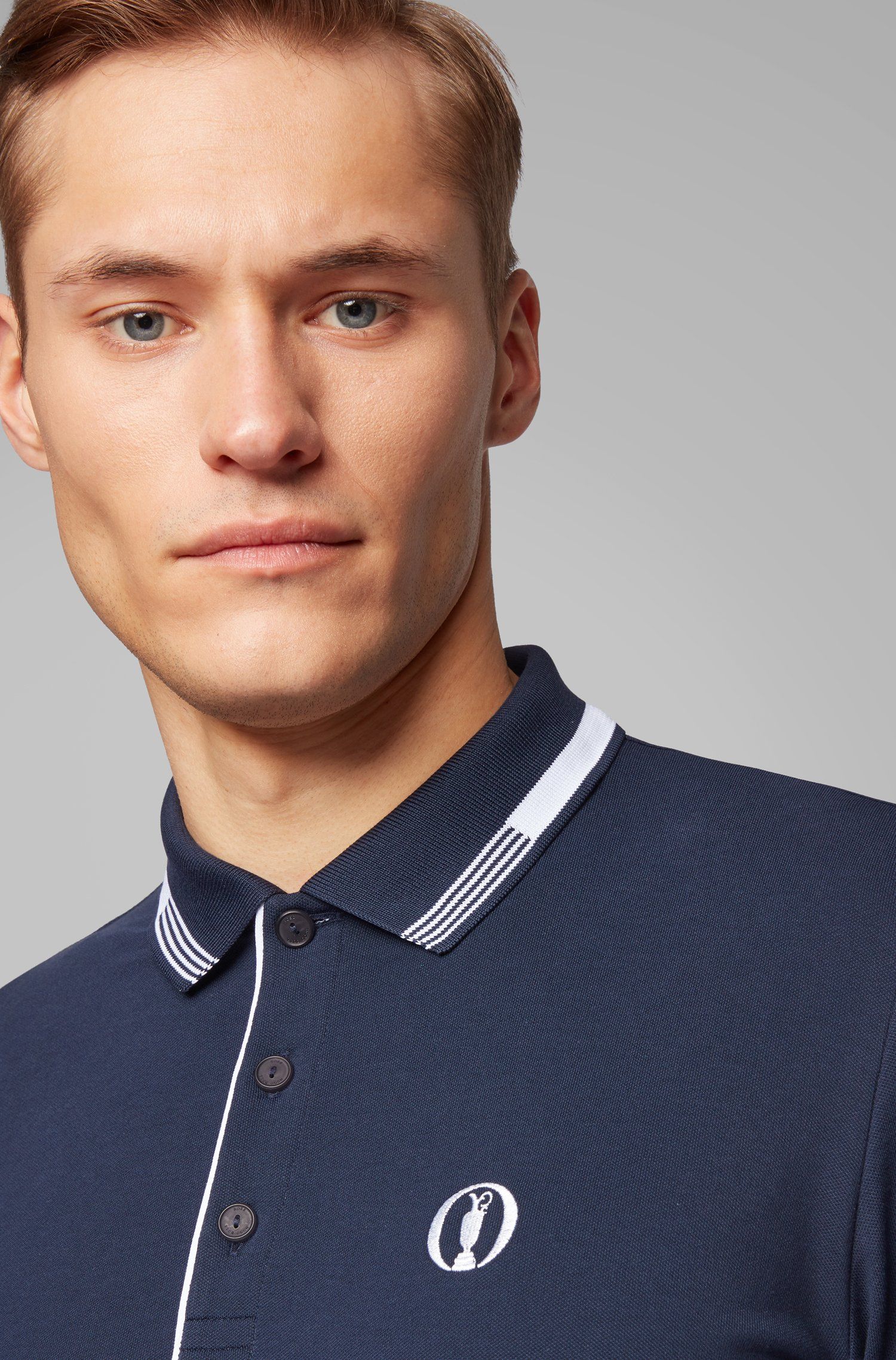 Boss The Open Exclusive Polo Shirt With S Cafe Polo Tisortler Svetsortler Tisort Modelleri