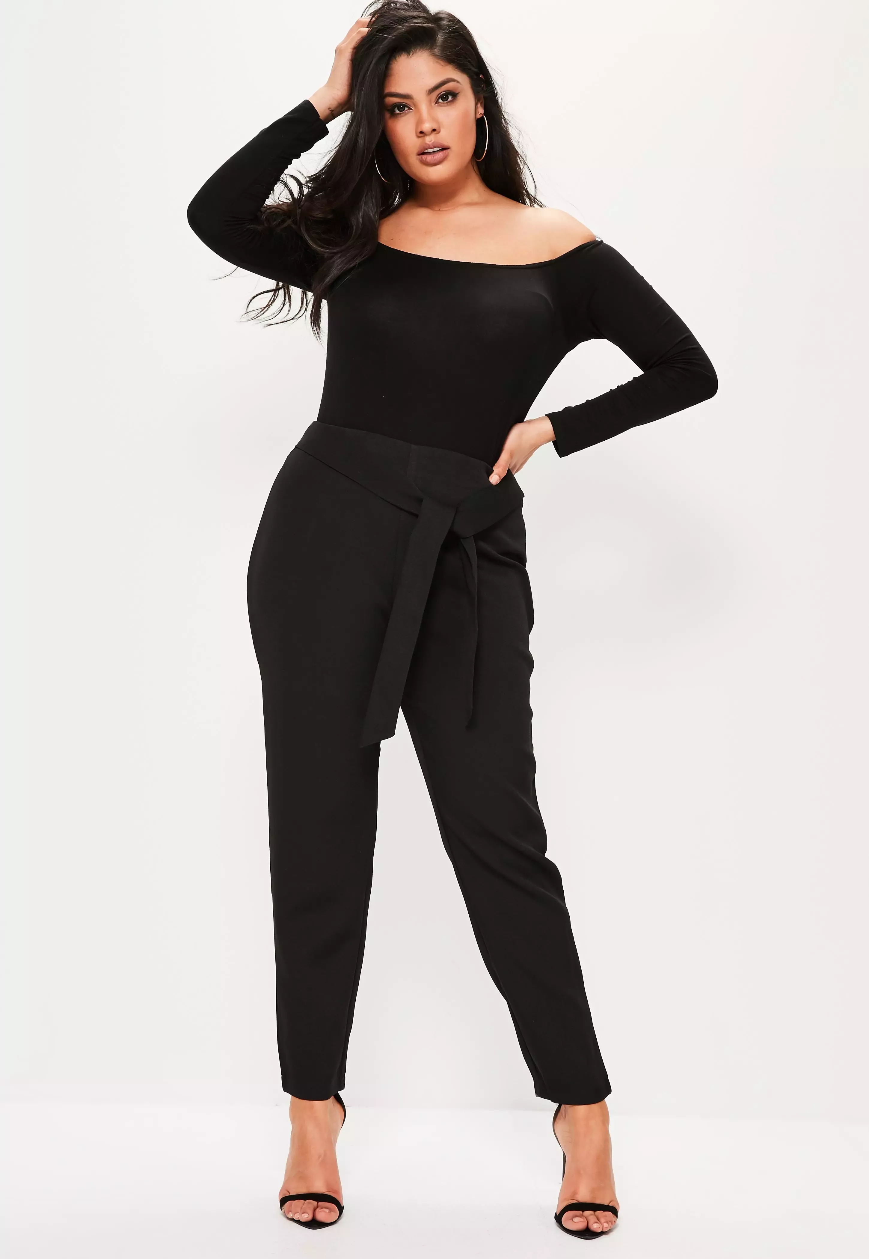 Plus Size Black Cigarette Pants Plus Size Black Cigarette Pants