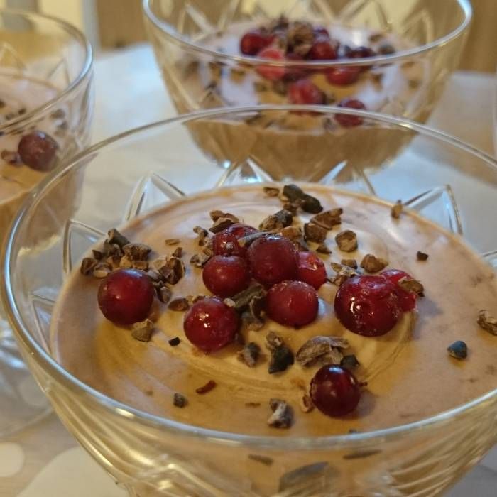 efterrätt med kokosgrädde efterrätt med kokosgrädde