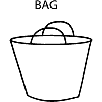 image result for bag colouring pages crafts pinterest craft