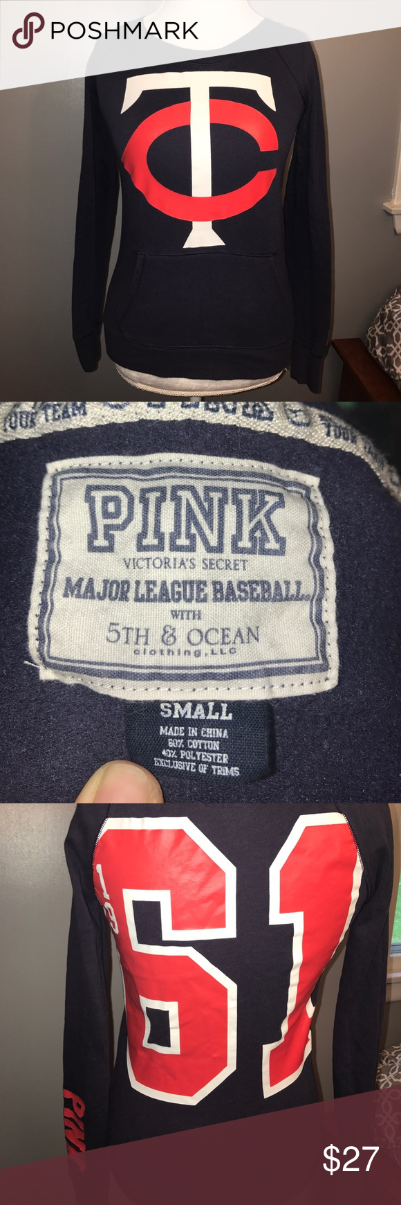 Victoria's Secret PINK Minnesota Twins Sweatshirt (With images