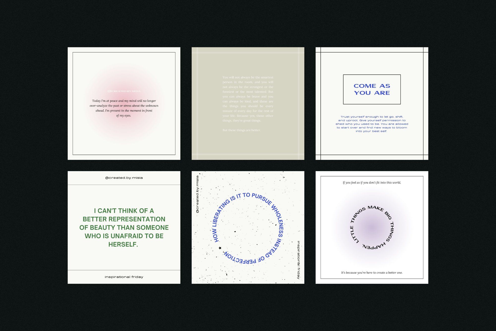 Instagram Templates Pack For Canva in 2021 | Instagram template
