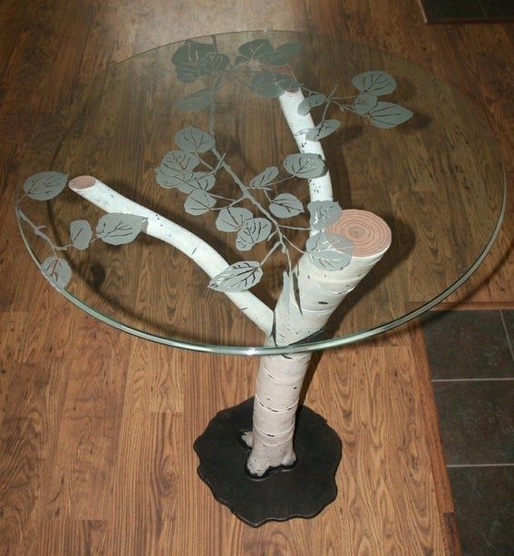 Tree Limb Hinged Table Legs Custom Branch Decorating Themes Easy Decorations Cool Trees Tree Decorating Themes, Tree Branch Table Base