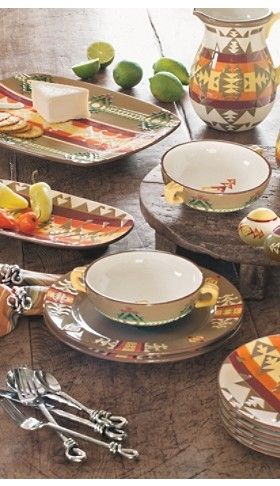 Chief Joseph dinnerware collection from Pendleton. | Native American ... Chief Joseph dinnerware collection from Pendleton. | Native American ...
