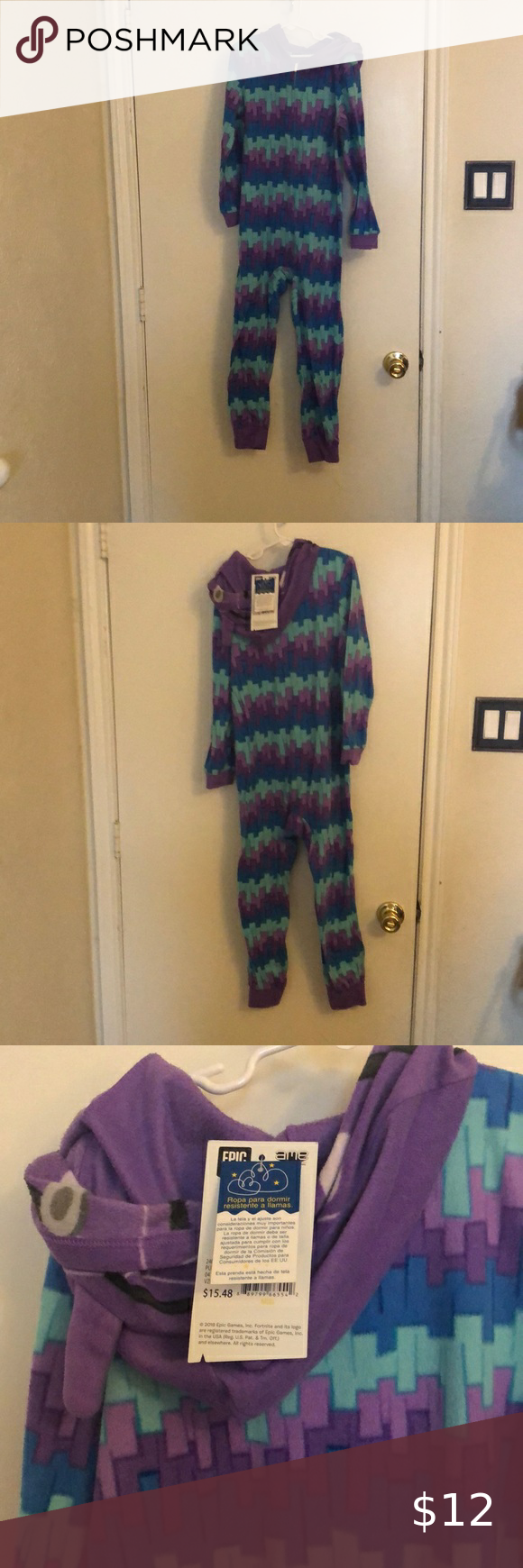 Fortnite Onesie Kids Pajamas Pajama Set Onesies