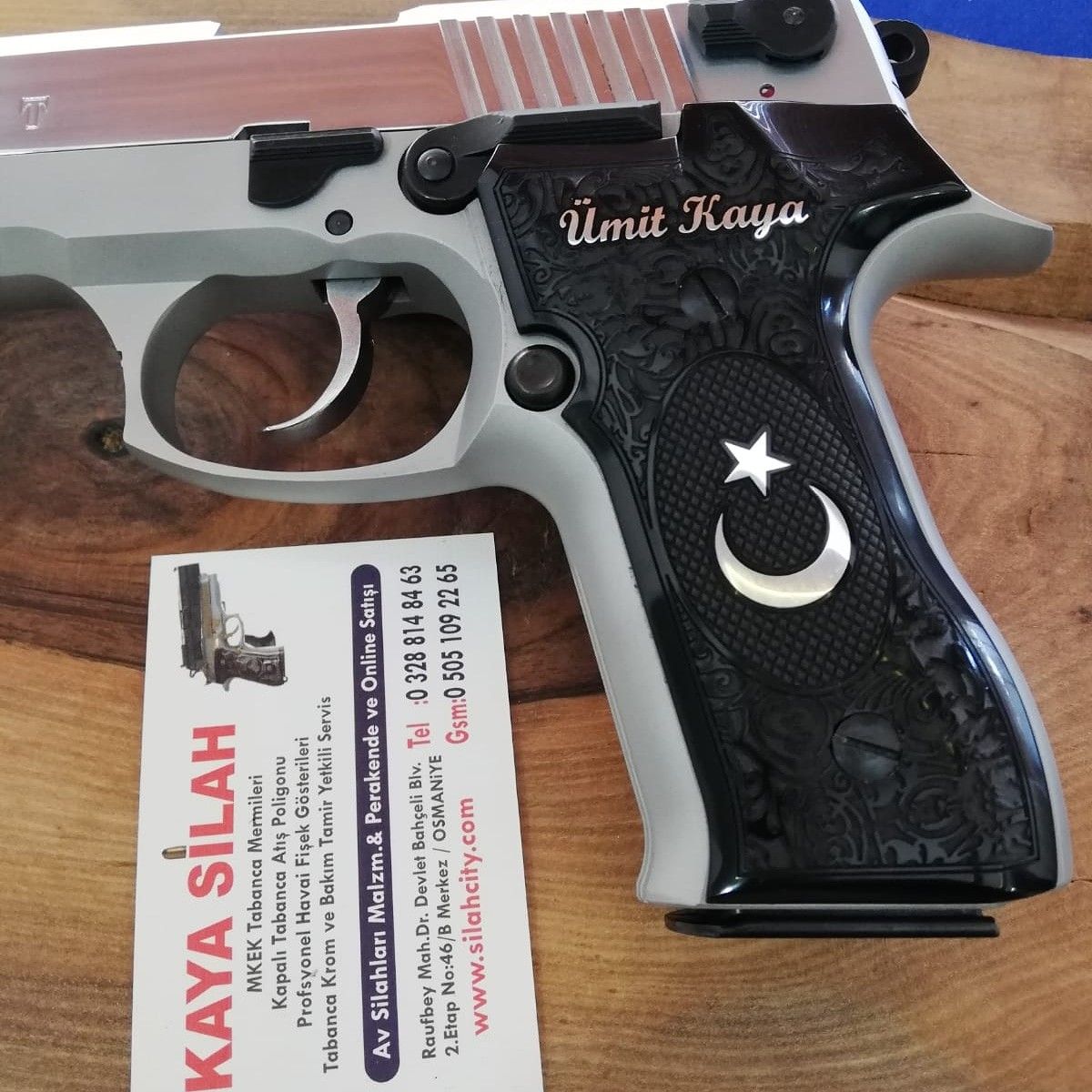 Tabanca Kabzeleri Pistol Grips Panosundaki Pin