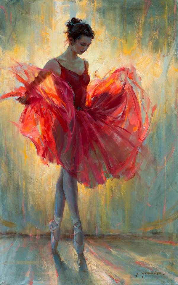 Dancing Girl Painting Oil Dancing Girl Painting Oil