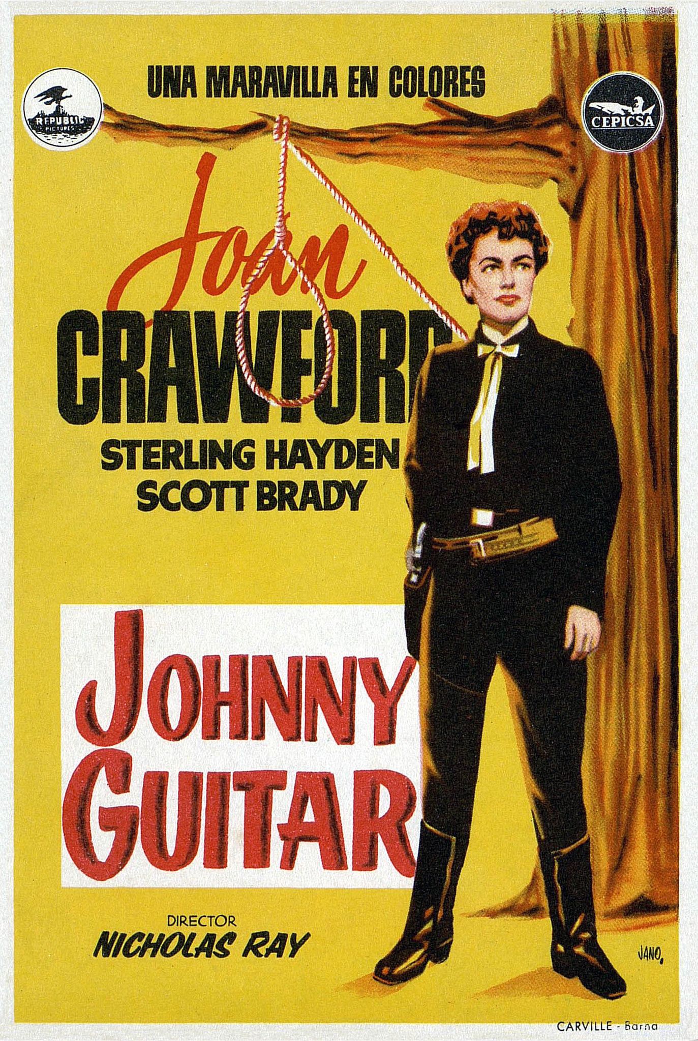 Resultado de imagen de johnny guitar pelicula