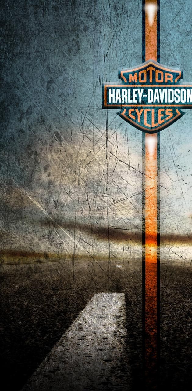 Harley Davidson Road wallpaper by Jansingjames - a0c3 - Free on ZEDGE™ Harley Davidson Logo, Harley Davidson Sport Bike, Wallpaper Harley Davidson, Harley Davidson Kunst, Harley Davidson Vintage, Harley Davidson Pictures, Harley Davidson Chopper, Motorcycle Posters, Retro Motorcycle