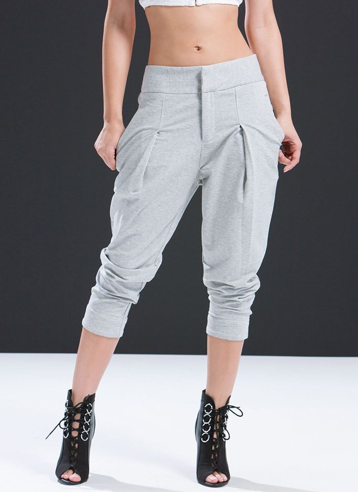 knee length joggers ladies