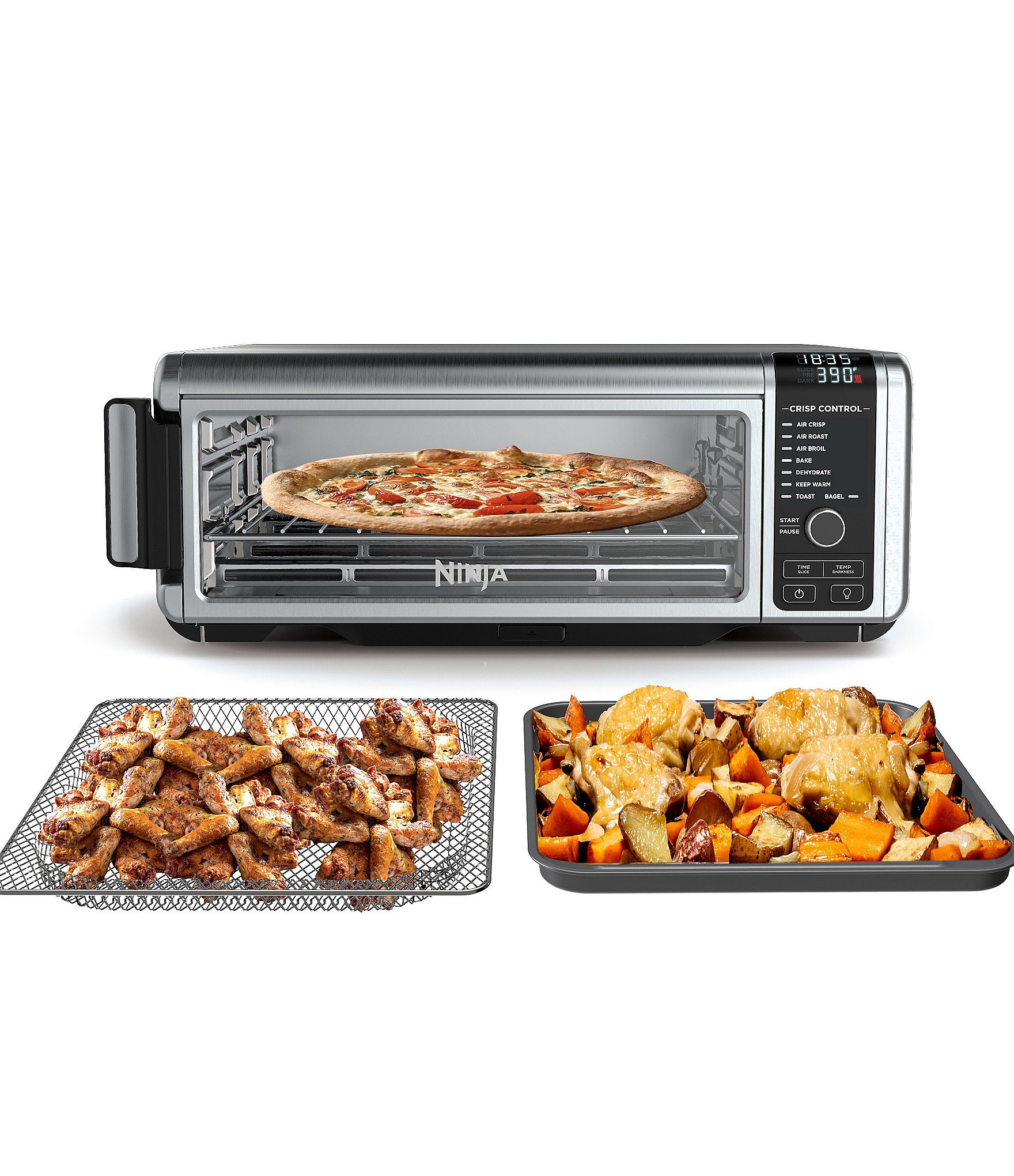 Ninja Foodi Digital Air Oven Qvc Com Oven Toaster Air Fryer