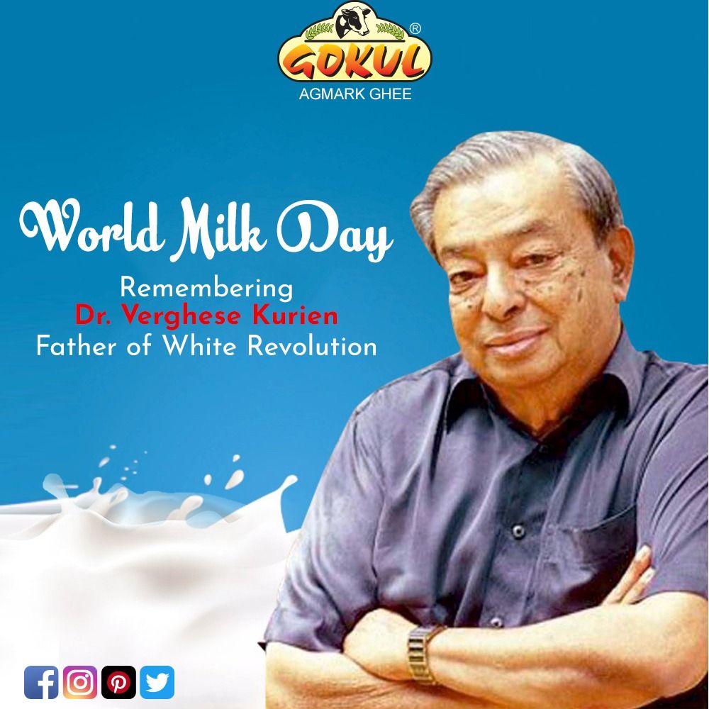 This Day Marks The Birth Anniversary Of Verghese Kurien The Father Of This Day Marks The Birth Anniversary Of Verghese Kurien The Father Of