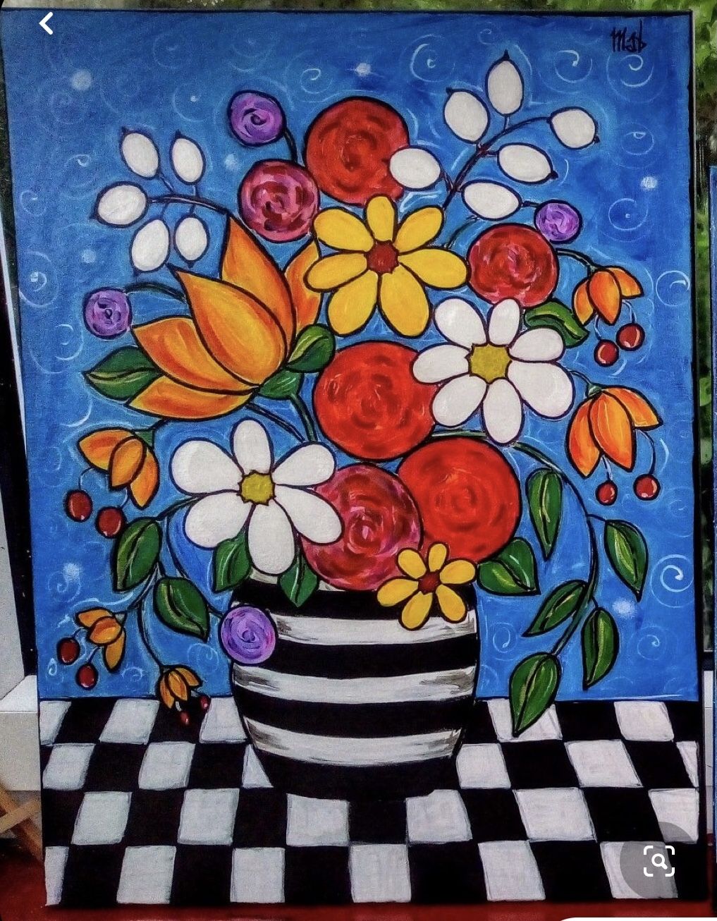 Pin By Antonella On Vasi Con Fiori Flower Art Painting Abstract pin-by-antonella-on-vasi-con-fiori-flower-art-painting-abstract