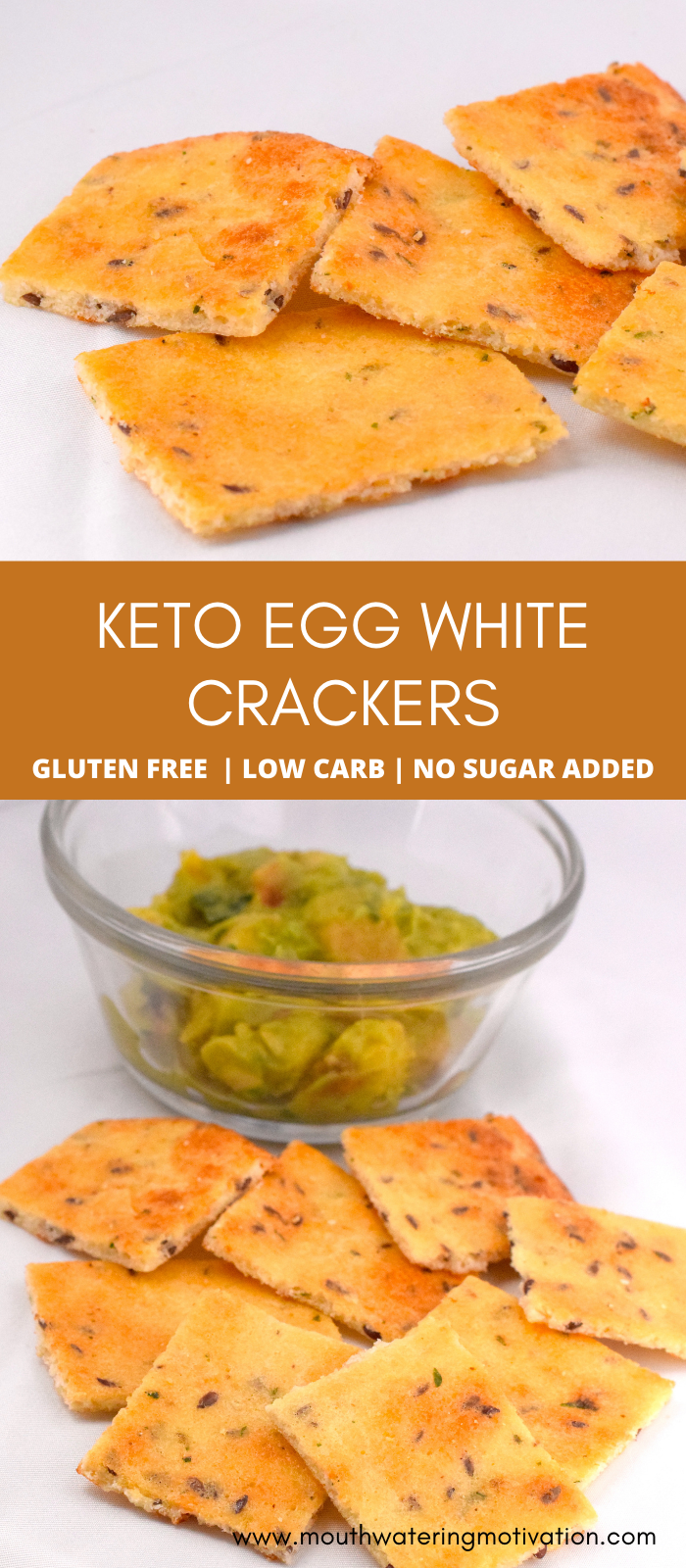 Low Carb Keto Egg White Crackers | Recipe | Dinner recipes healthy low
