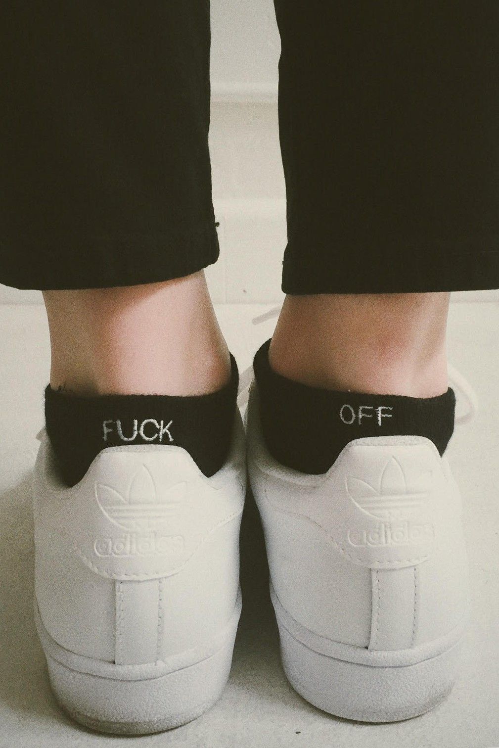 Brandy ♥ Melville | F OFF Ankle Socks Socks Accessories Brandy ♥ Melville | F OFF Ankle Socks Socks Accessories