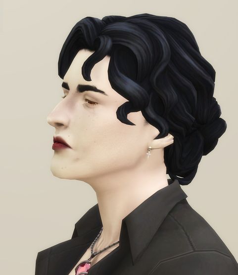 sims 4 cc short wavy hair maxis match sims 4 cc short wavy hair maxis match