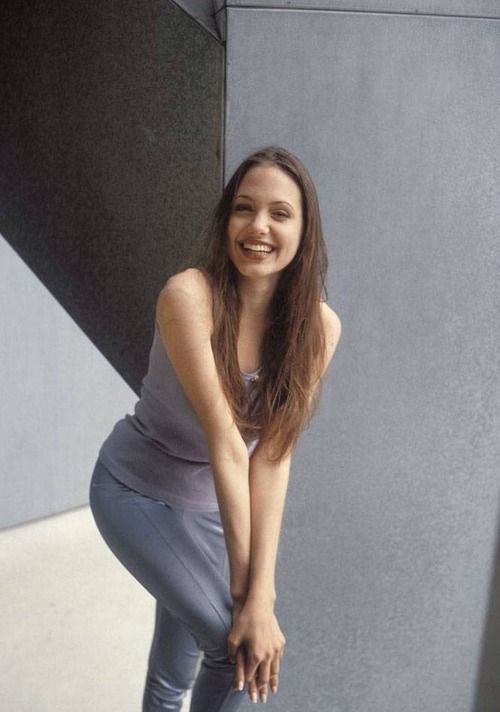 19 Year Old Angelina Jolie By Michael Bourquard 1994 Angelina