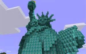 wallpapers Minecraft Statue Of Liberty Blueprints it s the statue of liberty and look